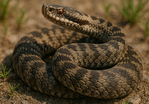 Adderslang (Vipera berus)